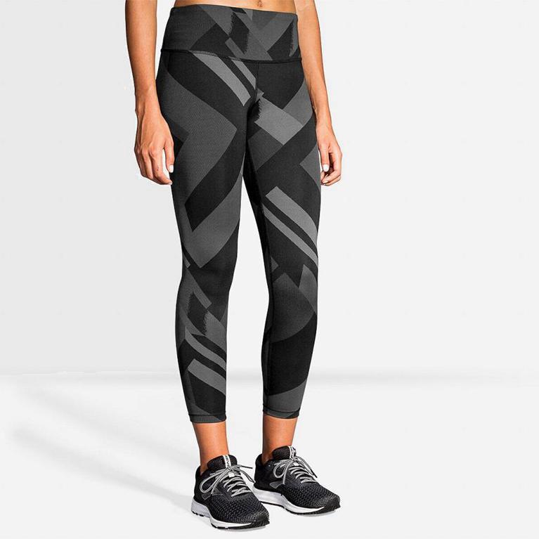 Brooks Formation Legging Mulher Cinzentas (71085NHDF)